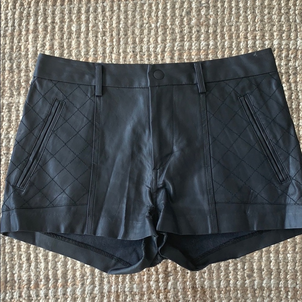 Dolce Vita Vegan Leather Shorts